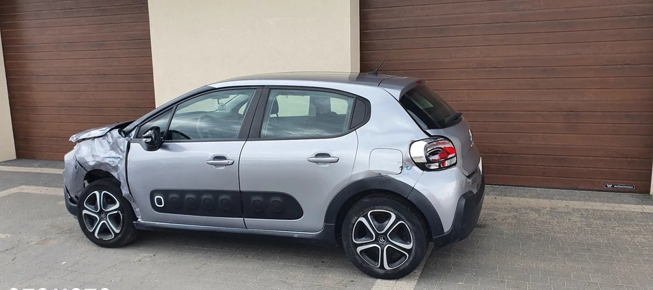 Citroen C3 cena 17900 przebieg: 46000, rok produkcji 2018 z Gniewkowo małe 106